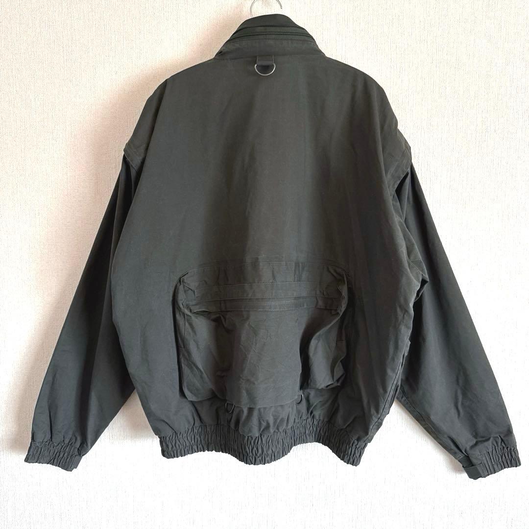 デタッチャブルフィッシングジャケット　80s〜90s　防水　XLサイズ