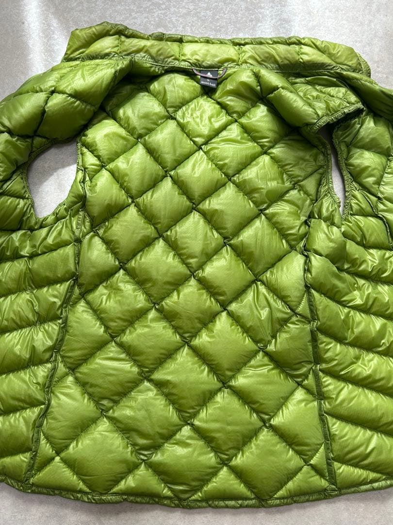 未使用級 mont-bell EXライトダウンベスト L