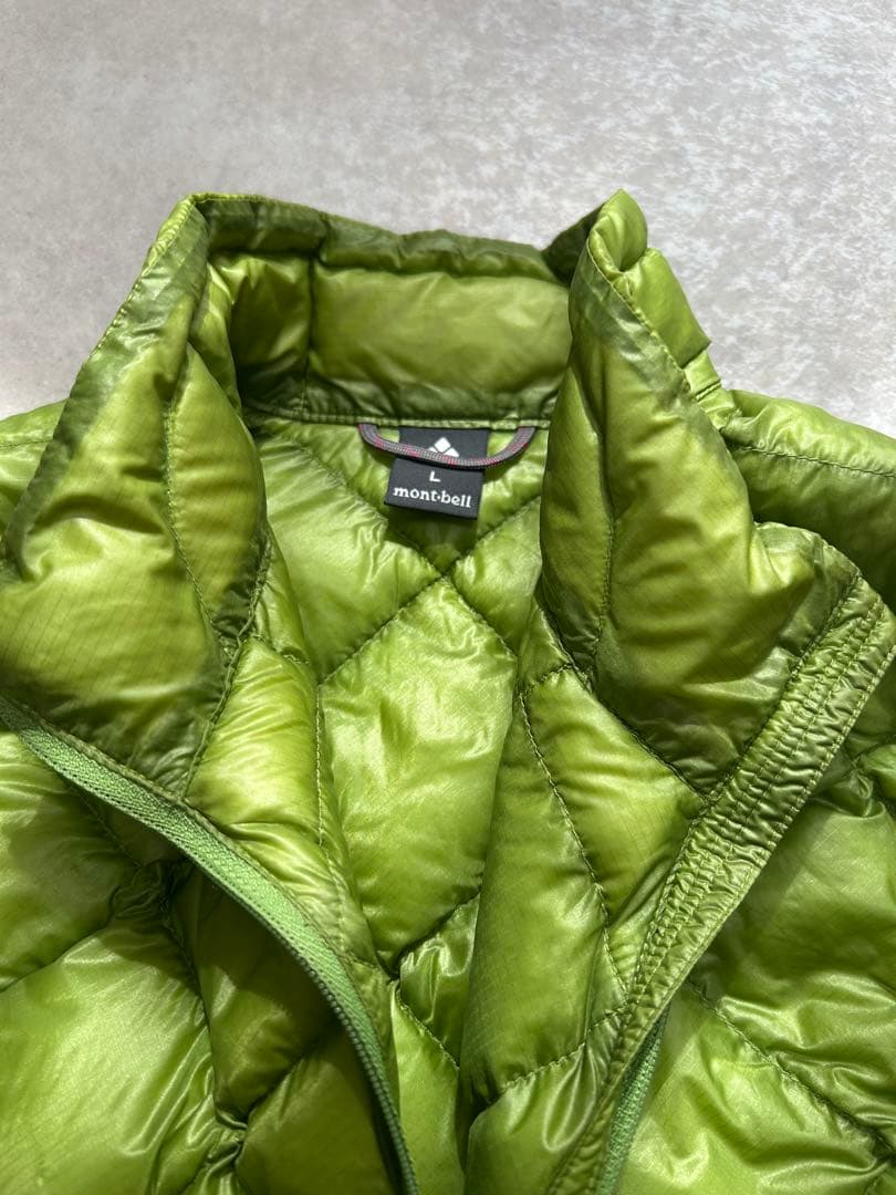 未使用級 mont-bell EXライトダウンベスト L