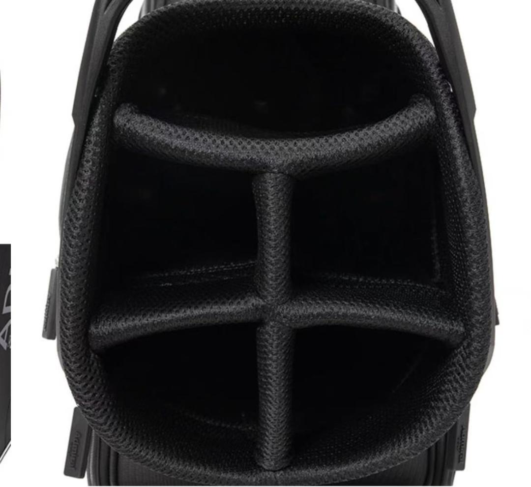 Admiral キャディバッグ ブラック/シルバー