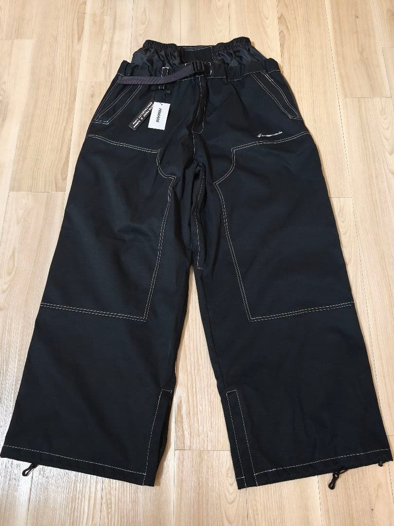 こ*な様 HIMANI ハイマニ ペインターパンツ ブラック スキー スノーボー