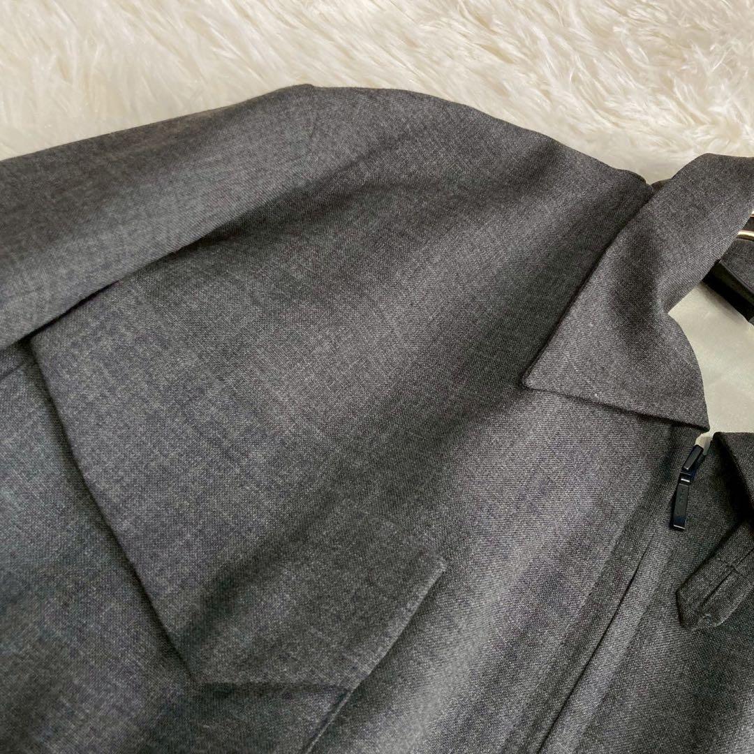 N. HOLLYWOODハリントンジャケット チャコール 36 キレイめ