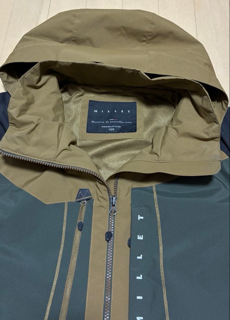 美品　ミレー　マウンテンパーカー Millet ブラウン