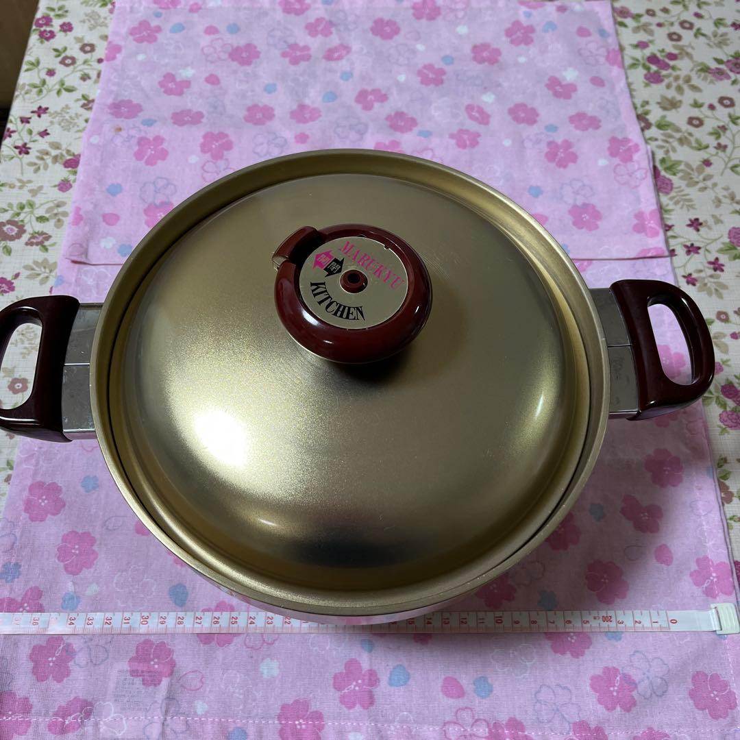 マル球産業　ニューゴールド炊飯両手鍋！！