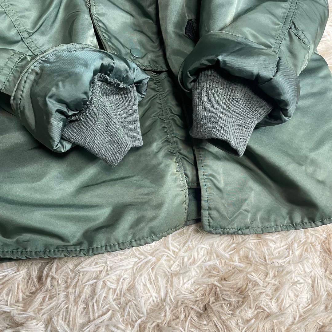 アルファインダストリーズ　N-3B フライトジャケット　アメリカ製　USA製