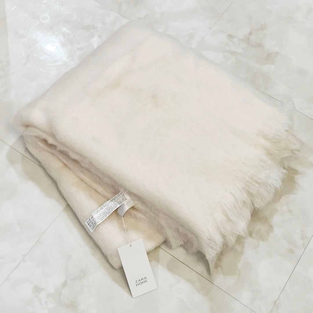本日限定タイムセール★ザラホーム　ZARA  新品　ウールブランケット