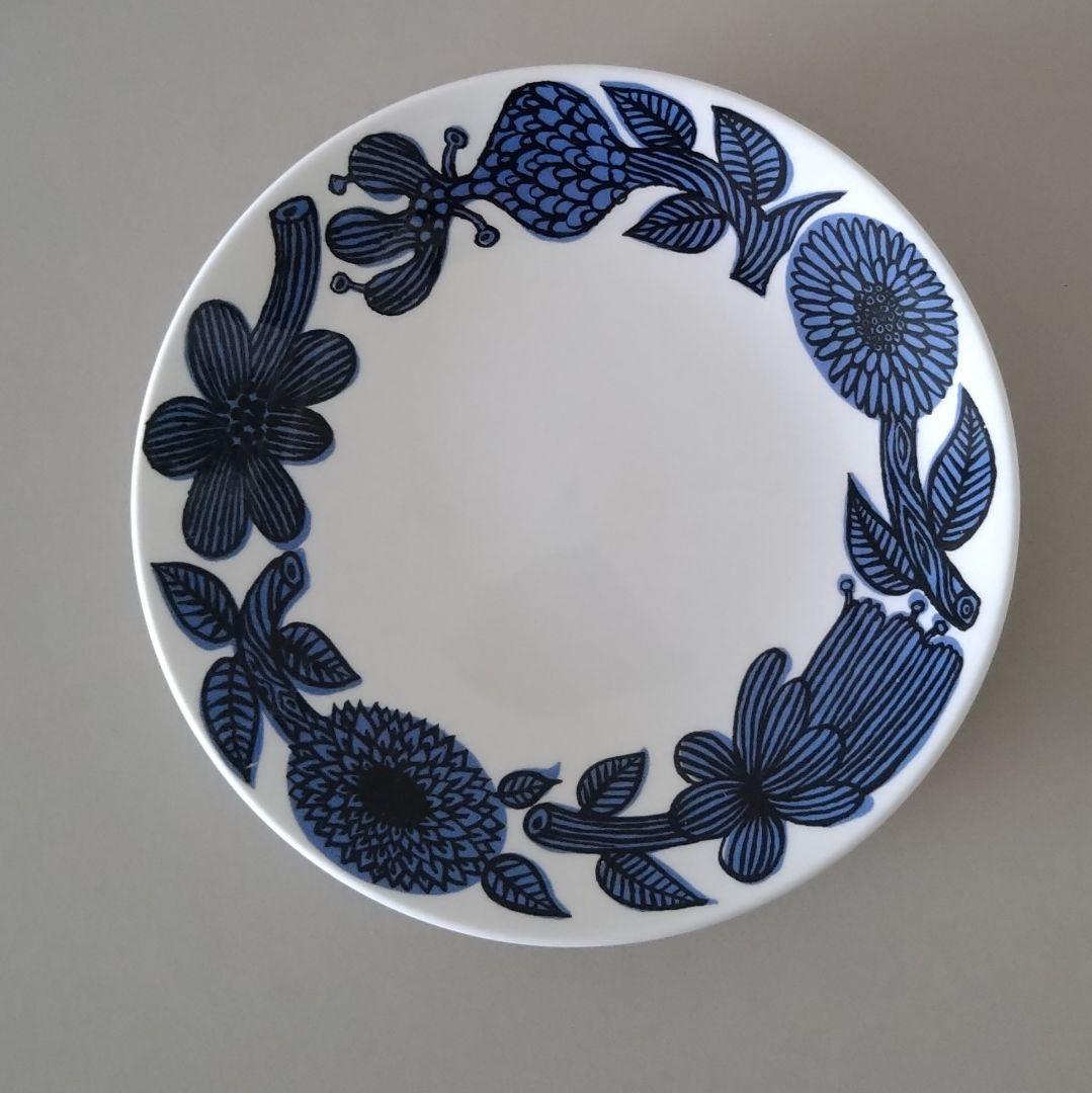 【希少】グスタフスベリ　ブルーアスター　プレート　ヴィンテージ