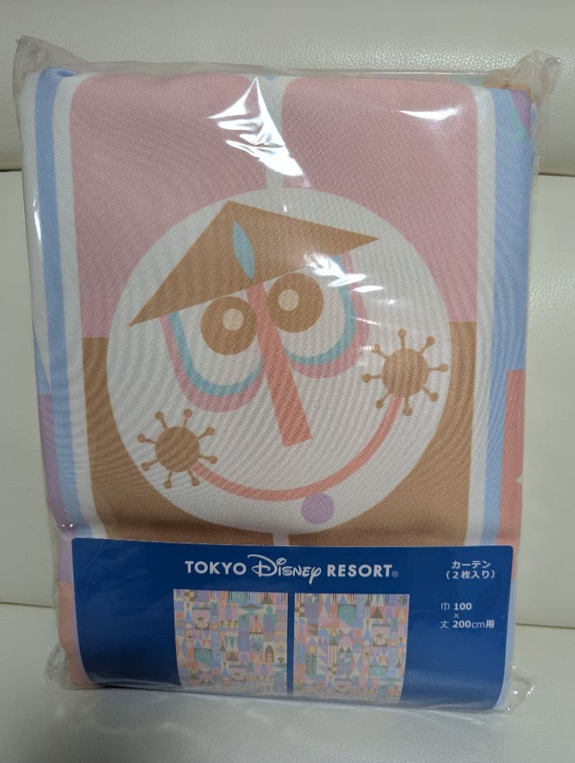東京ディズニーリゾート カーテン 2枚入り 幅100cm × 高さ200cm