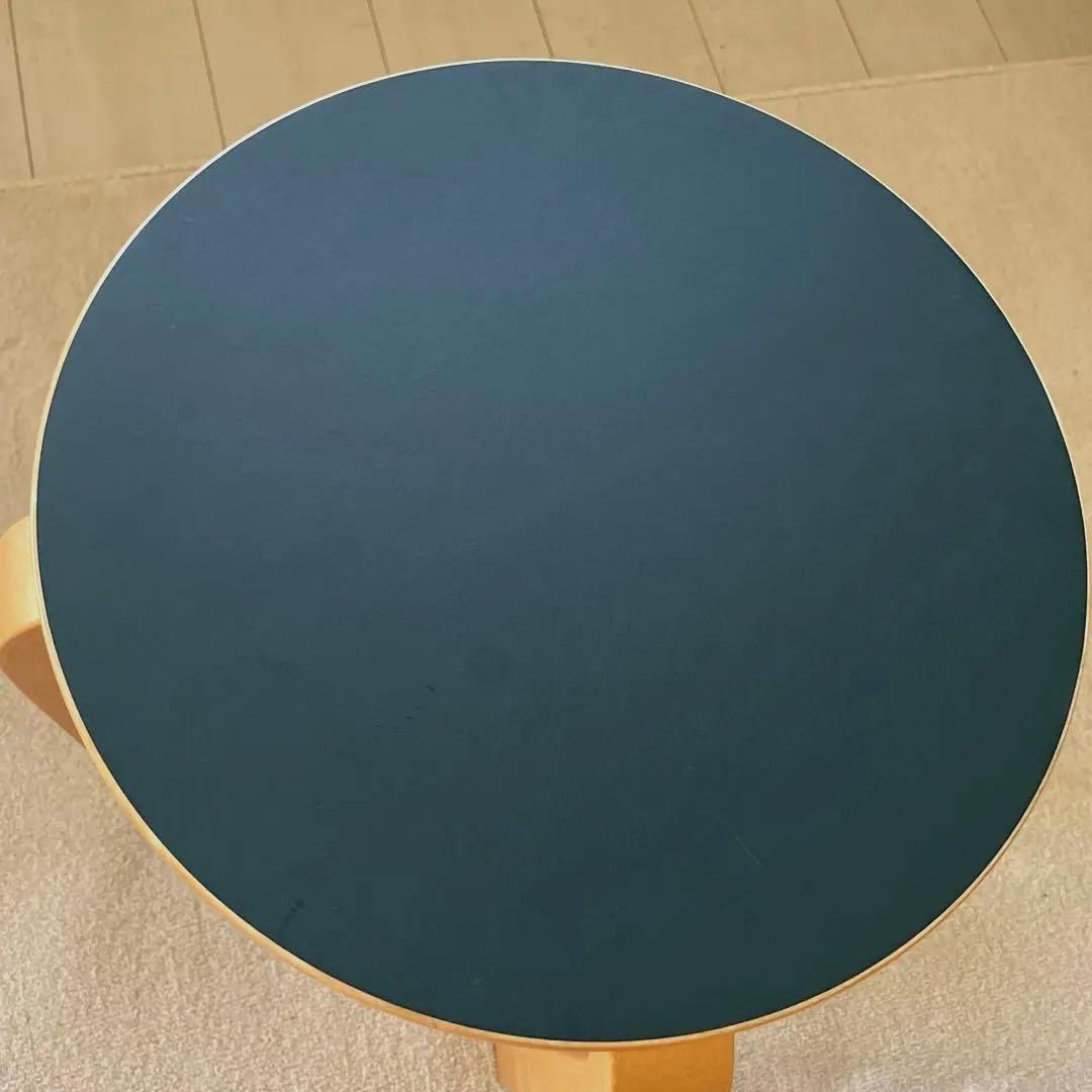 【限定品】アルテック スツールE60 ハニー・ダークグリーンリノリウム