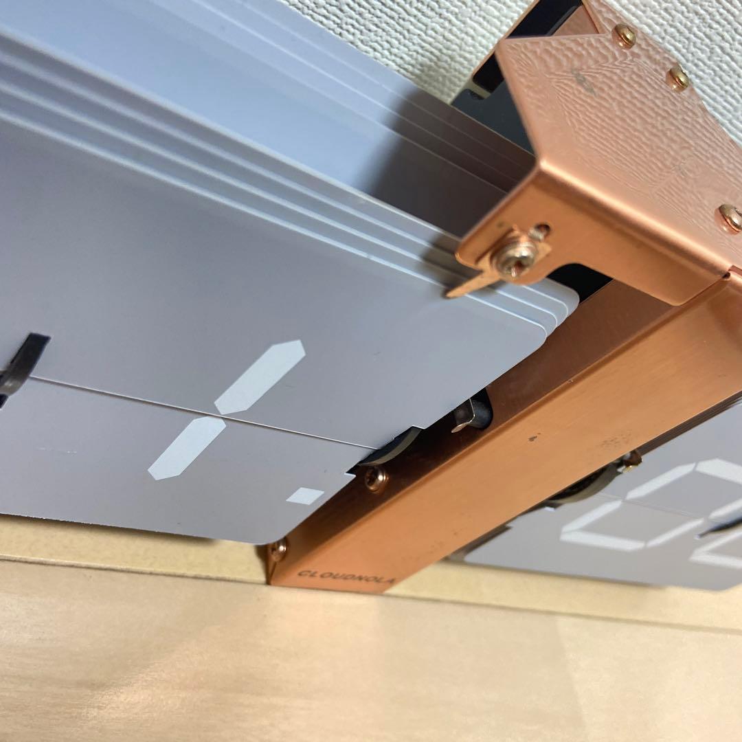 【メルカリ便】【アメリカ購入】cloudnola　クラウドノラ　フリップ時計