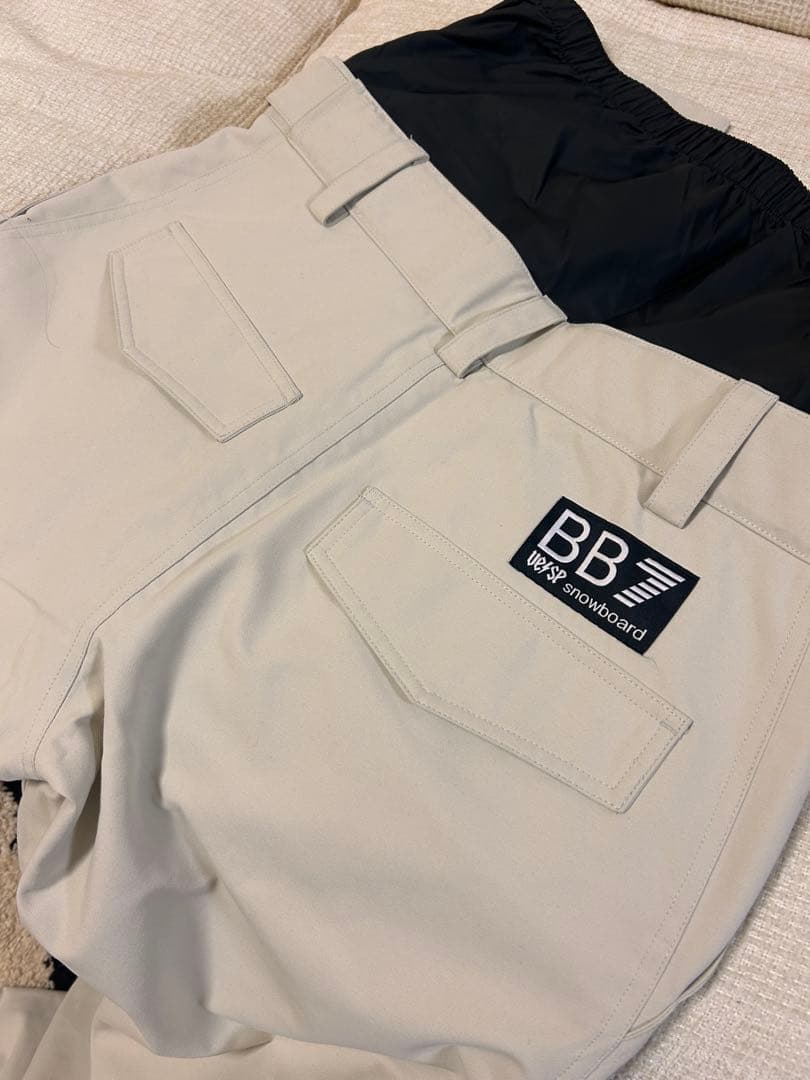 VESP スノーボードウェアパンツ　BB7StandardPants アイボリー