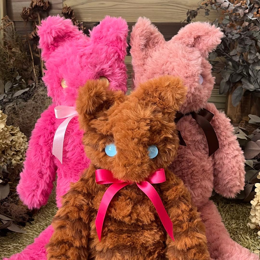 【sample】　あみぐるみ　オーダーメイド　ぬいぐるみ　アートドール　猫