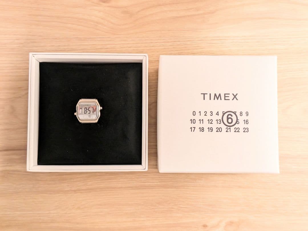 【美品】TIMEX MM6 T80 Ring Watch Size S/M