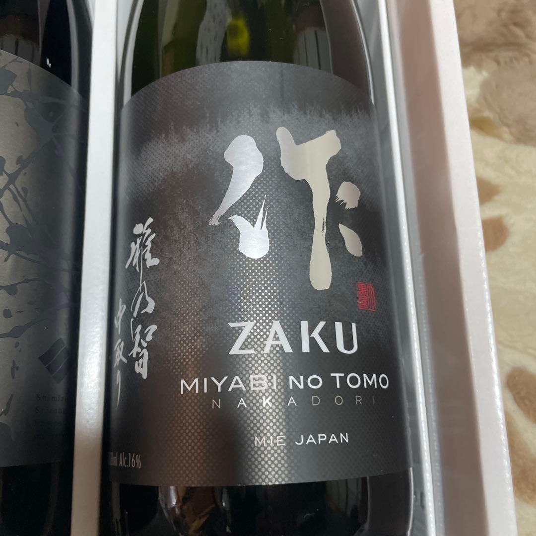 Kazu　日本酒　ZAKU 1800ml せット　値下げしました！
