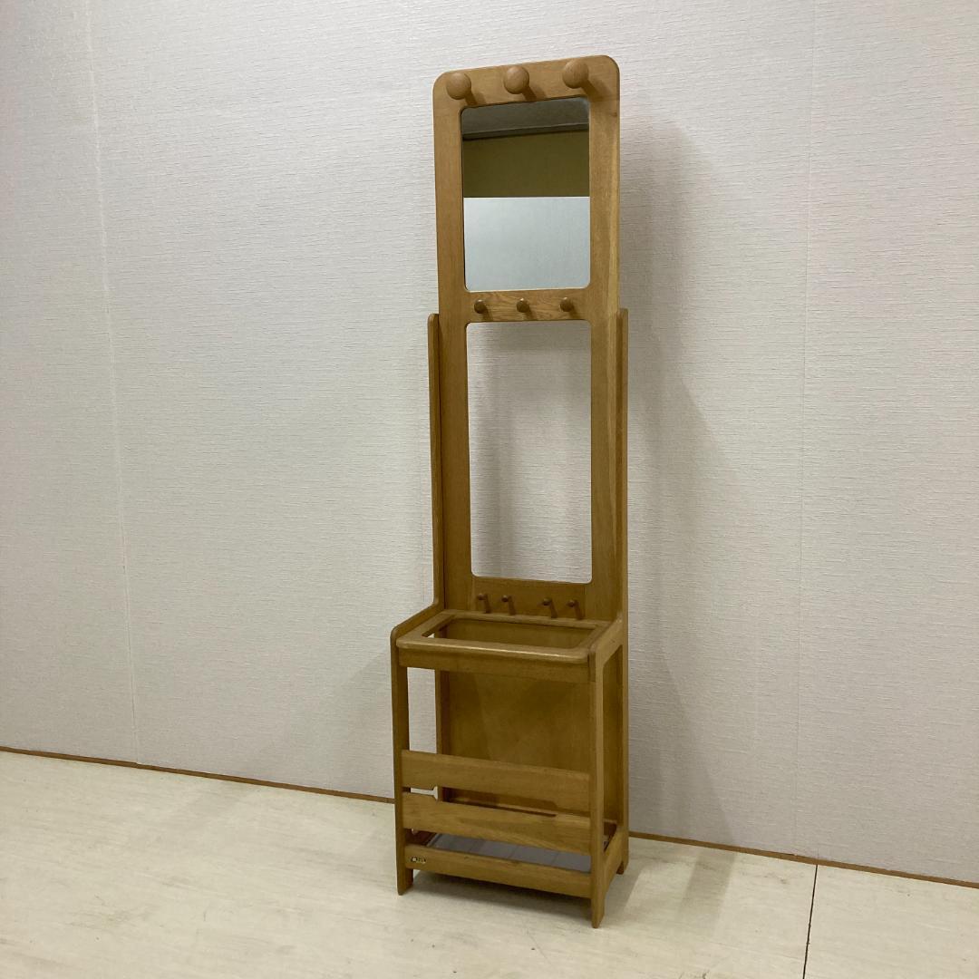 【オールドカリモク】ハンガーラック　傘立て