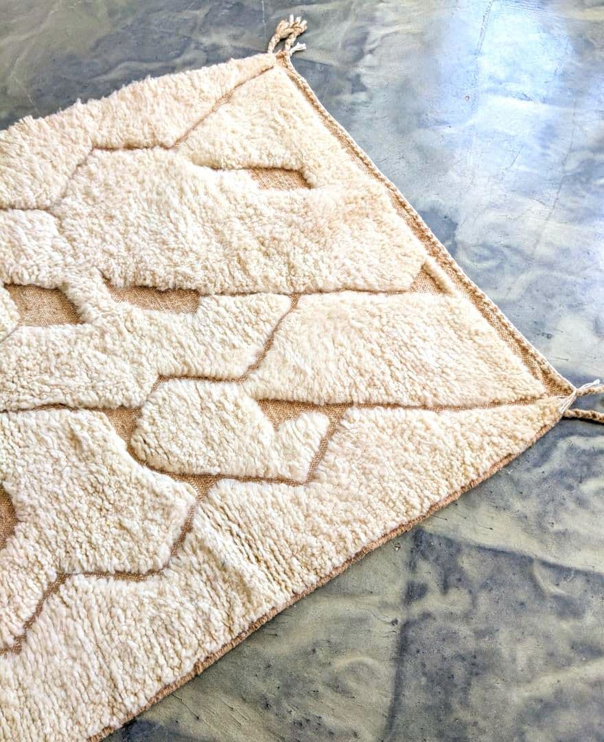 新品/未使用/一点物｜モダン ベニワレンラグ-No7 103×154