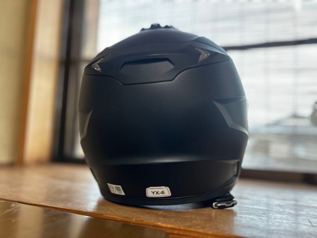 YAMAHA ヤマハ YX-6 ZENITH GIBSON ヘルメット ブラック