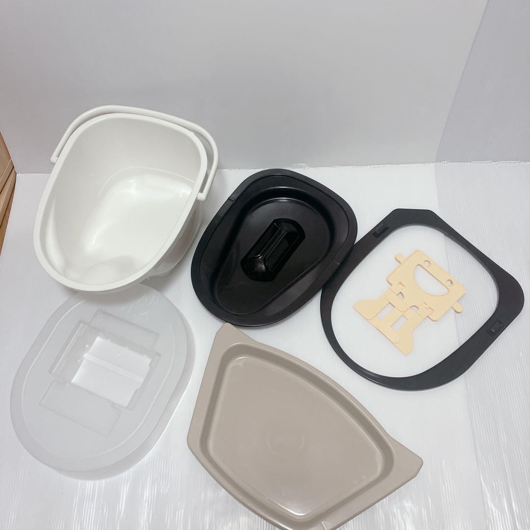 【未使用】安寿 家具調トイレ セレクトR 自動ラップ ノーマル 介護 災害用