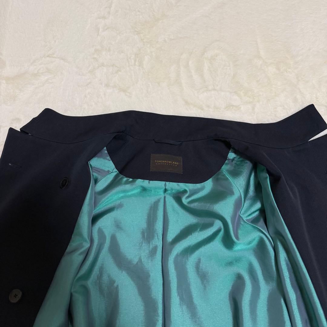 【未使用級】現行 トゥモローランドコレクション スタンドカラーコート