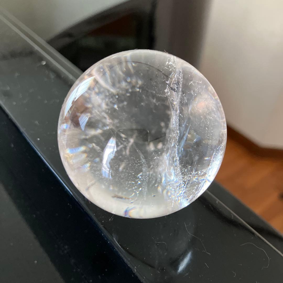 g’sさま専用超透明！水晶　スフィア　天然石置物