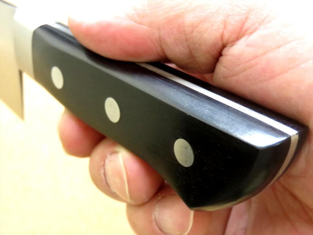 関の刃物 牛刀 180mm クロムモリブデン 口金付き 魚 肉切り 両刃万能包丁