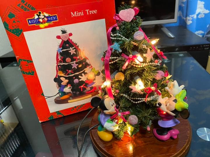 ディズニー　クリスマスツリー　ミニー　ミッキー