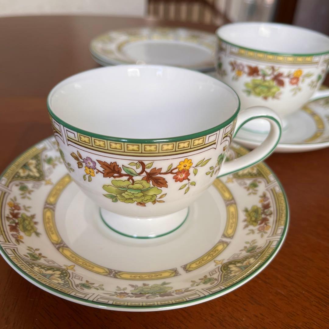 【レア美品】ウェッジウッド★タマリスク★トリオ　ペア