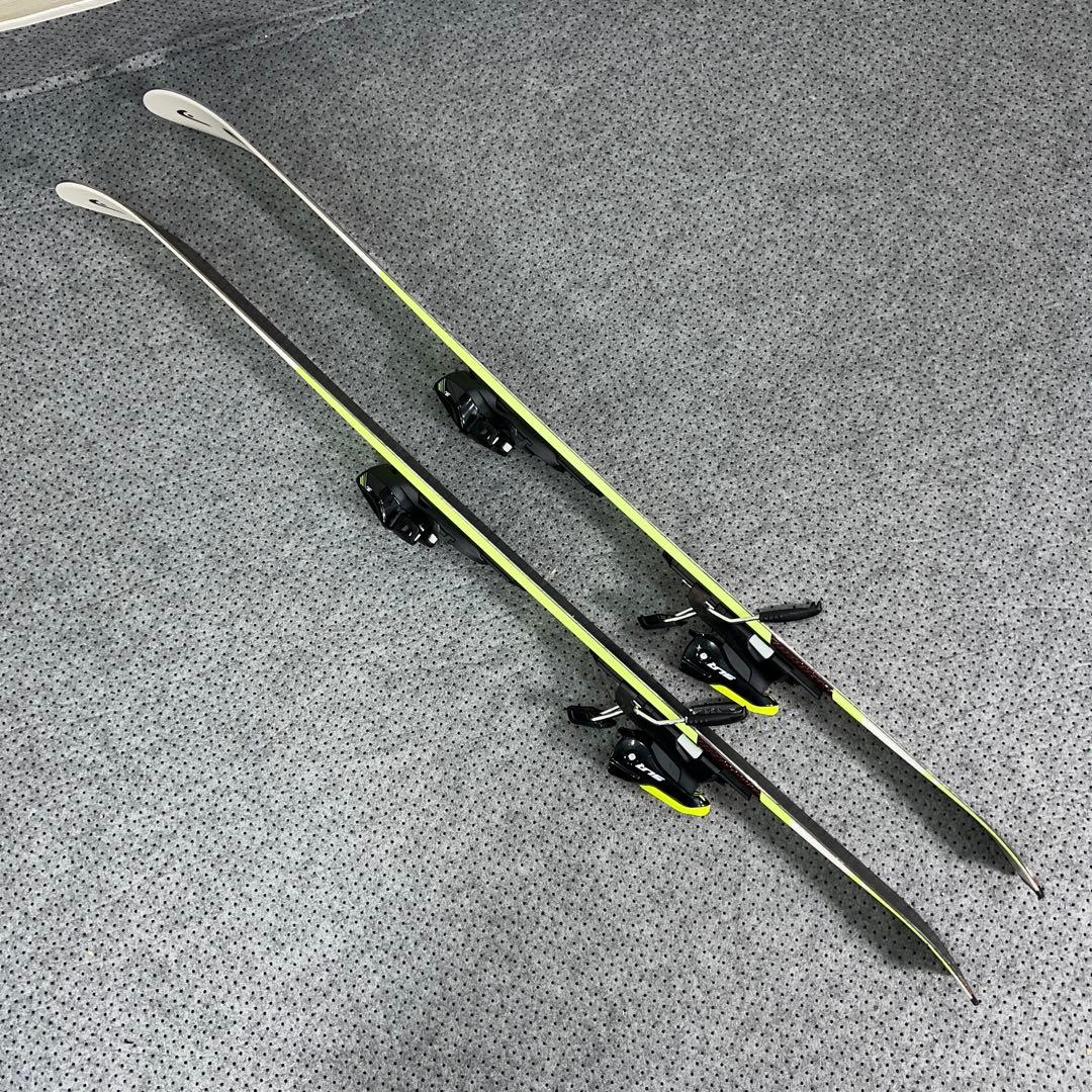 3回使用 スキー板 HEAD V-SHAPE V1 130cm ストック付