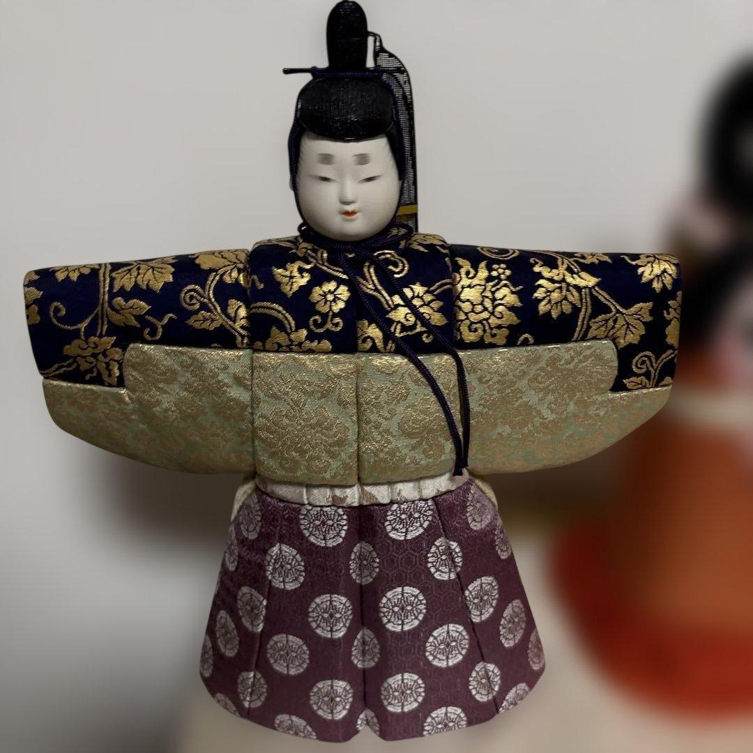 木目込み雛人形 男雛 女雛 セット