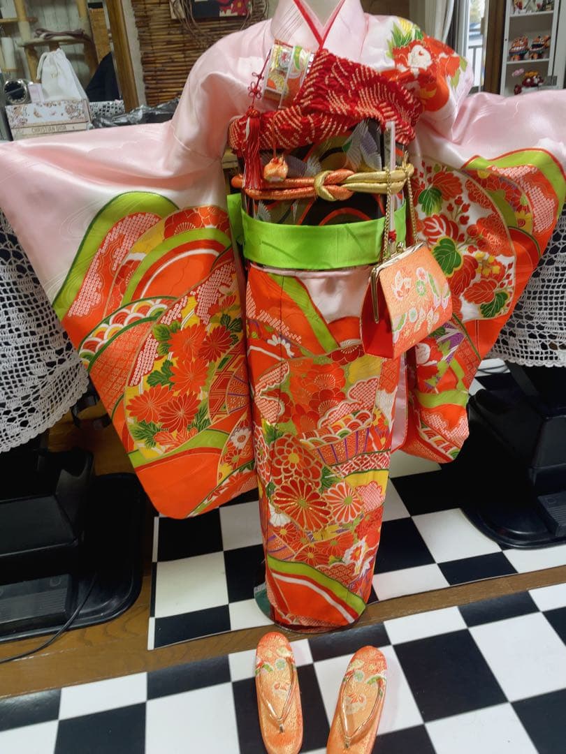 七五三7歳様古典柄フルセット
