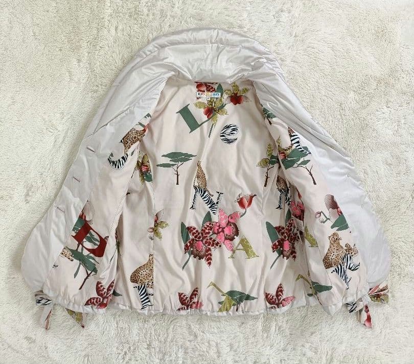 LEONARD 薄ピンクダウンジャケット【サイズ42 L相当】