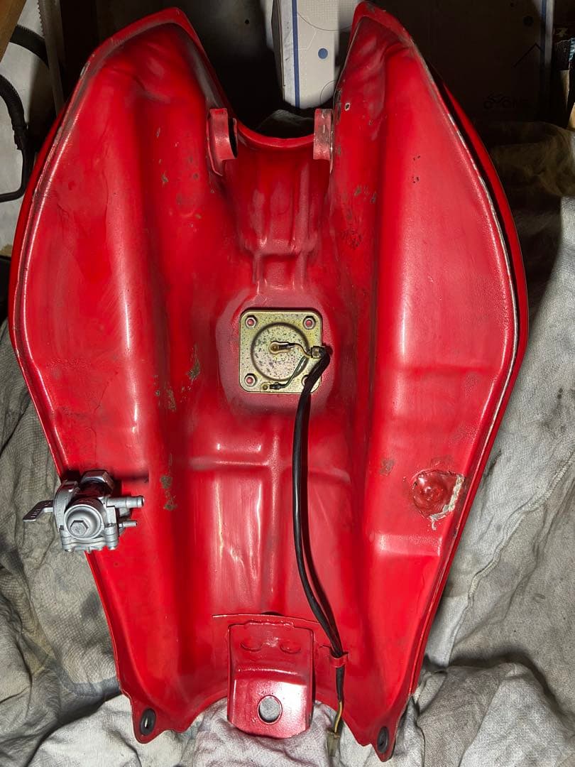 CBX400F 外装 赤ソリ タンク サイドカバー テールカウル CBX550F