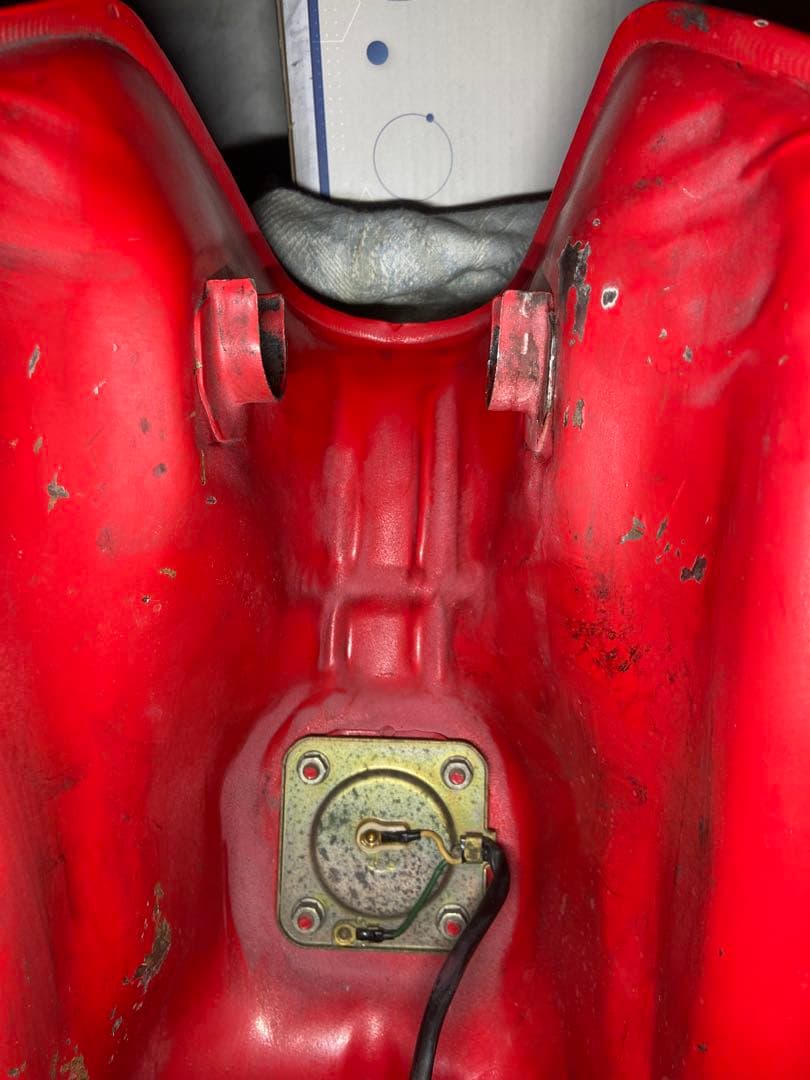 CBX400F 外装 赤ソリ タンク サイドカバー テールカウル CBX550F