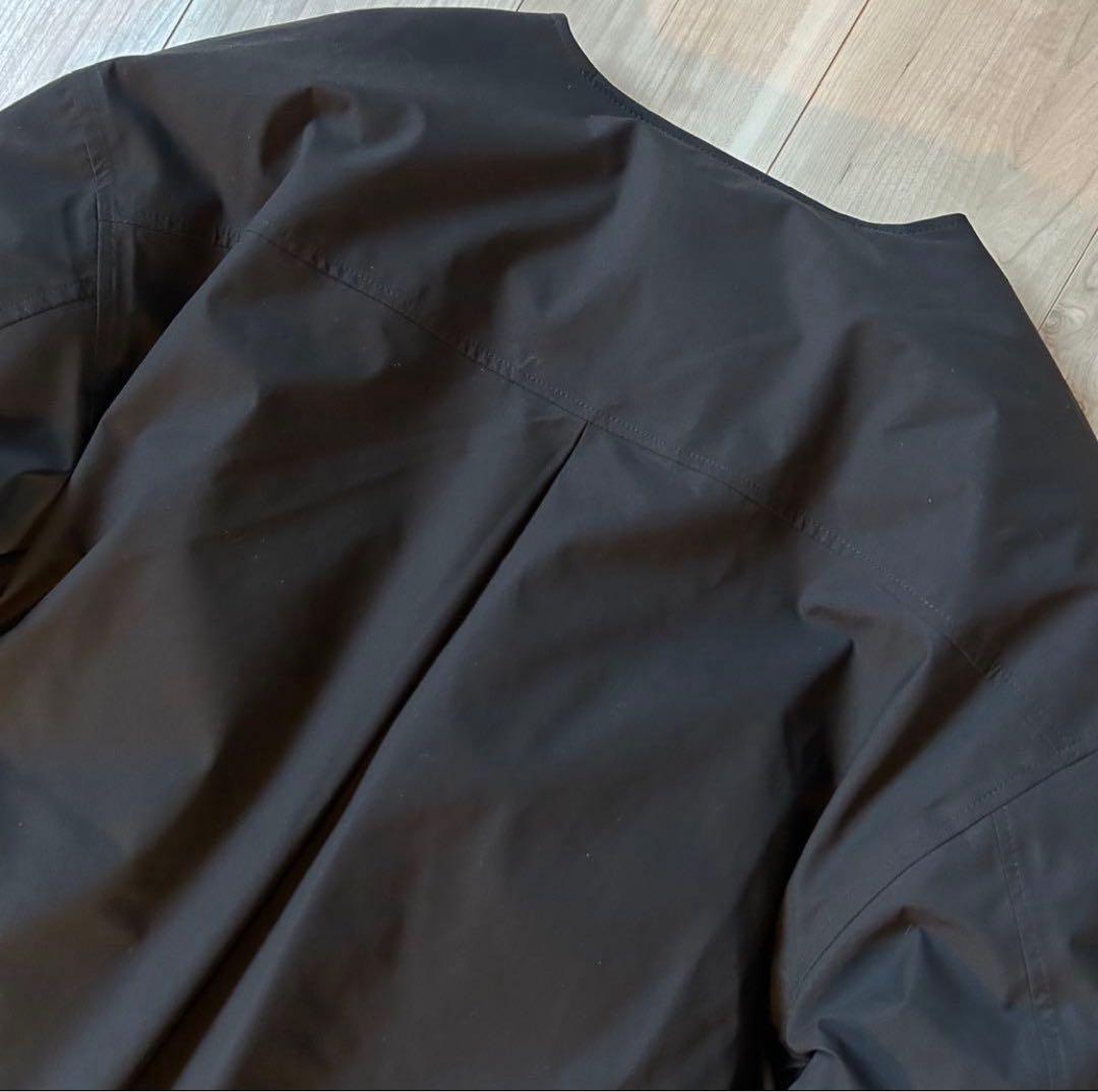 【Mily】　美品＊東原亜希 FORME ノーカラー ロングダウンコート