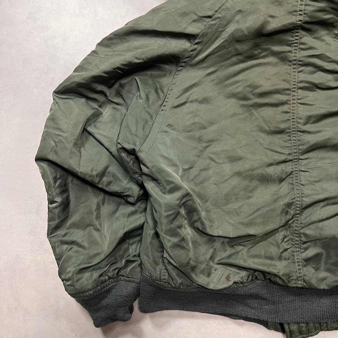 80s AVIREX N-2B usa カーキ フライトジャケット 1983