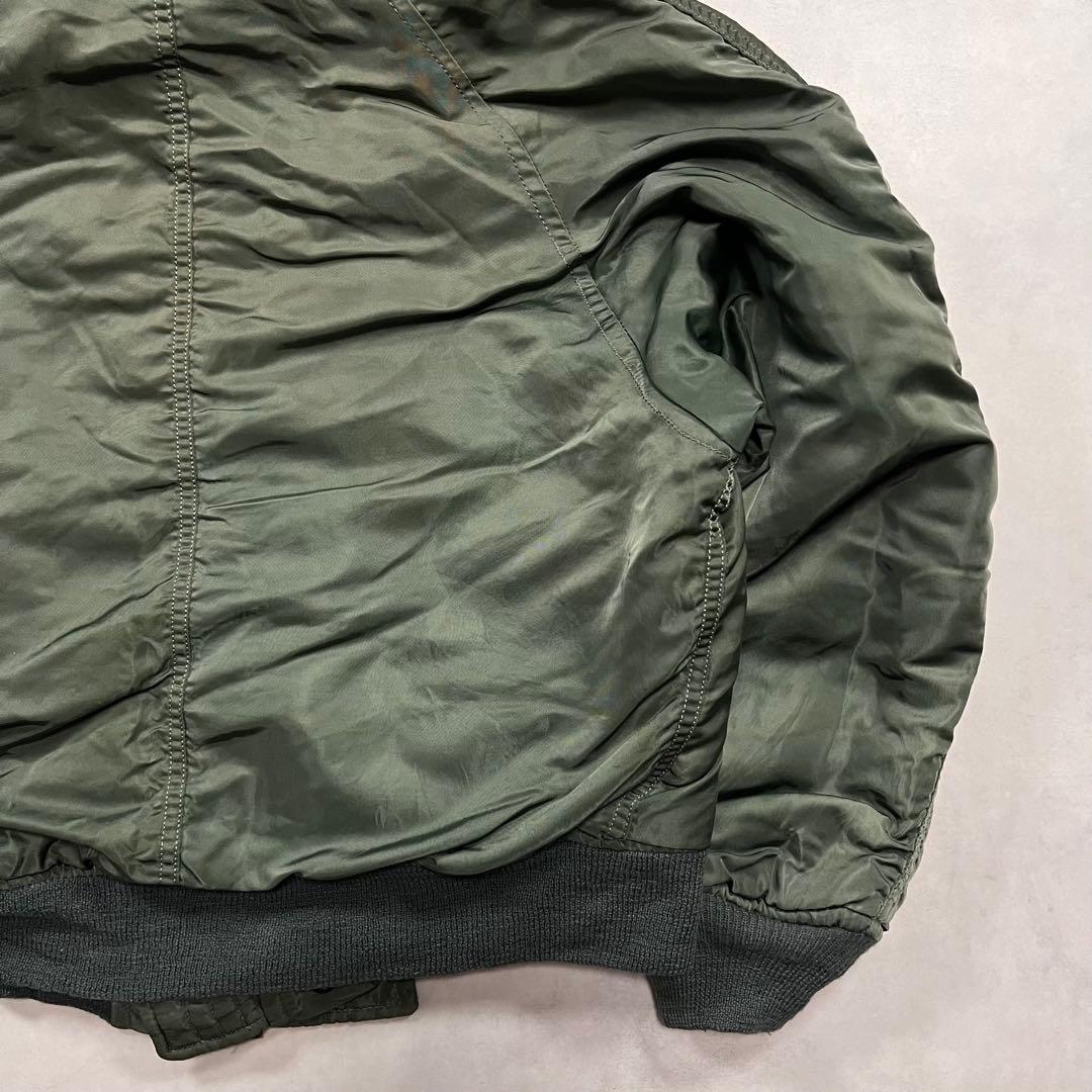 80s AVIREX N-2B usa カーキ フライトジャケット 1983