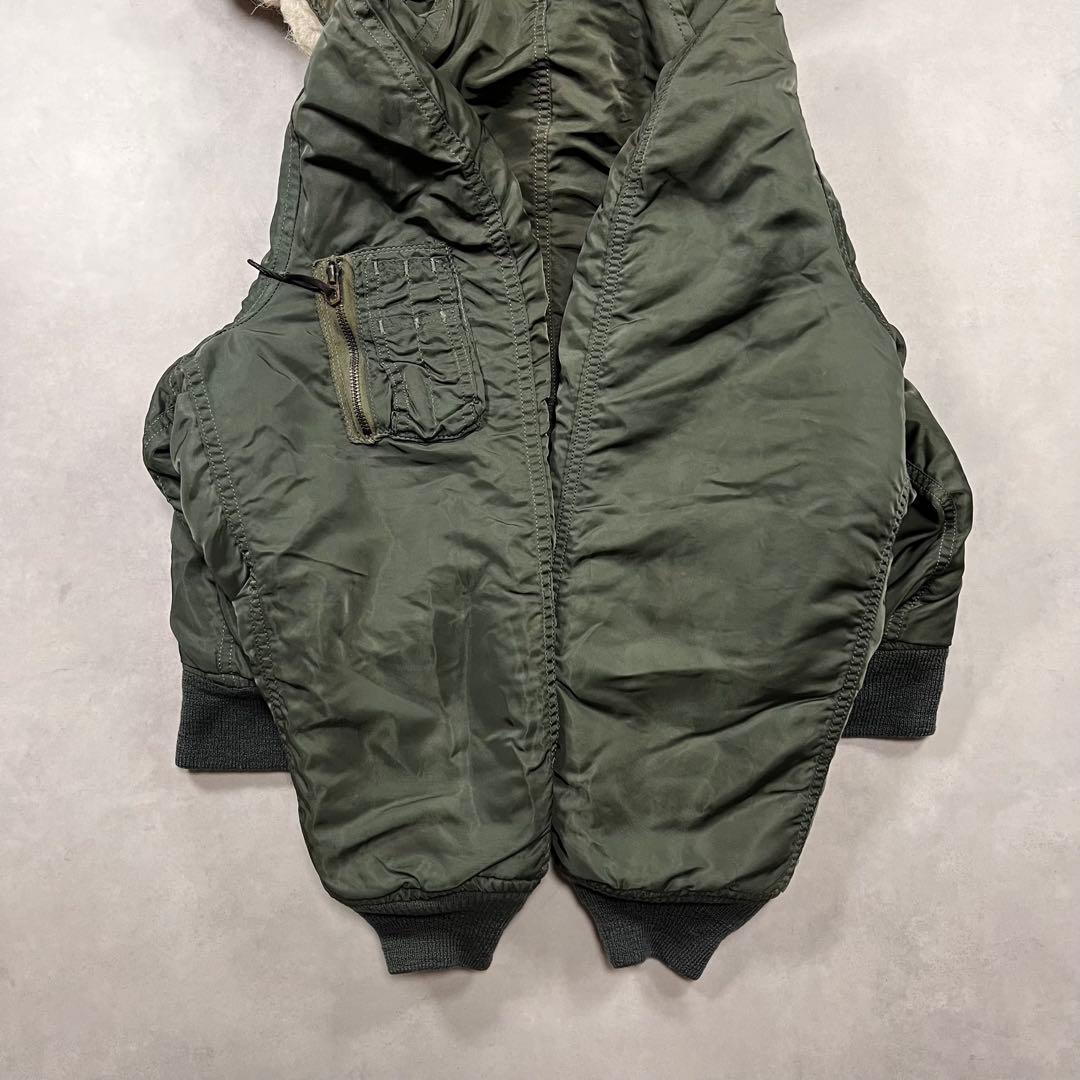 80s AVIREX N-2B usa カーキ フライトジャケット 1983