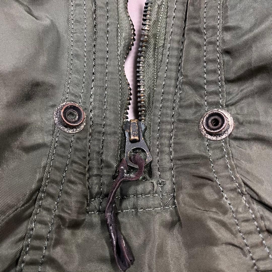 80s AVIREX N-2B usa カーキ フライトジャケット 1983