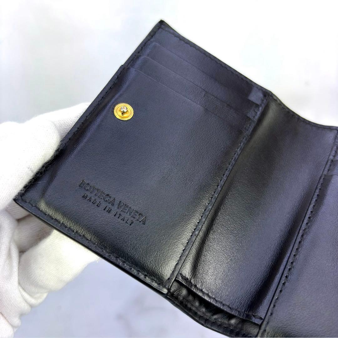 ⭐️極美品⭐️ BOTTEGA VENETA　コンパクト財布　2つ折り　カセット