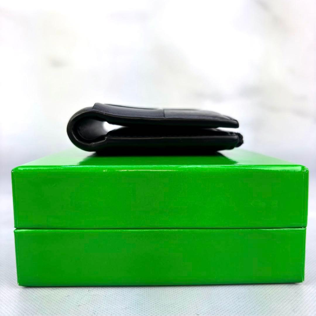 ⭐️極美品⭐️ BOTTEGA VENETA　コンパクト財布　2つ折り　カセット