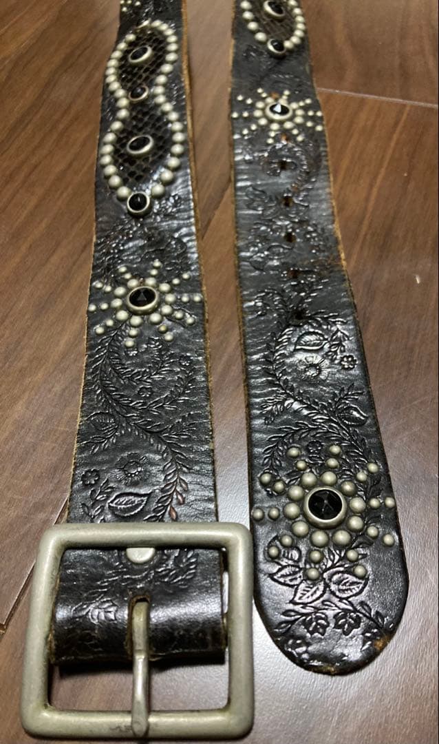 初期HTC スタッズベルト ３６ ビンテージ 原宿No.11購入