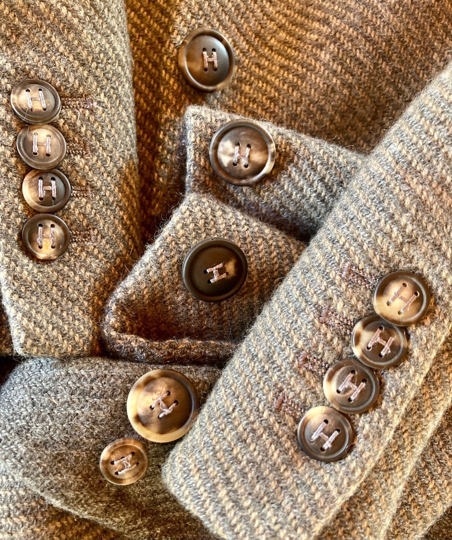 HERMES マルジェラ期　カシミヤコート　ダブルフェイス　美品　クリーニング済