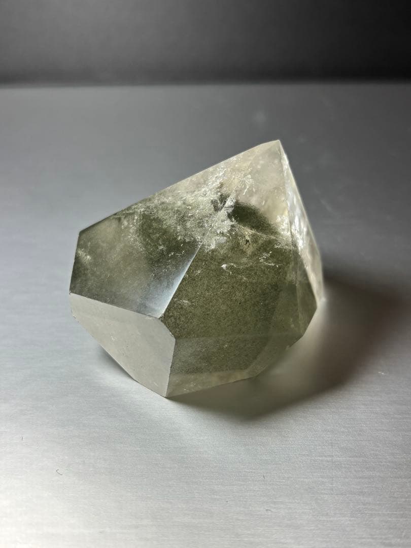 グリーンファントム　グリーンガーデン　フリーカット　151g 天然石