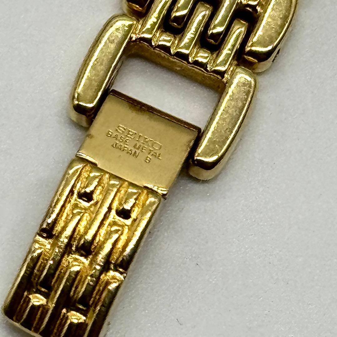 稼働品 SEIKO セイコー EXCELINE 腕時計 シルバー文字盤 ２針