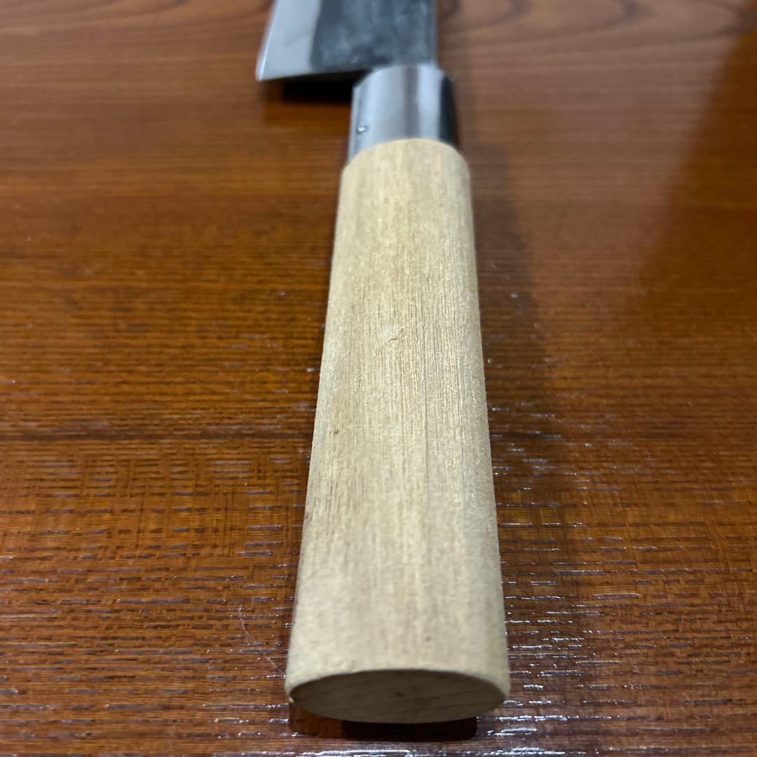 出刃包丁 両刃包丁 勝清作 全長36cm刃21cm厚約5mm ★送料無料