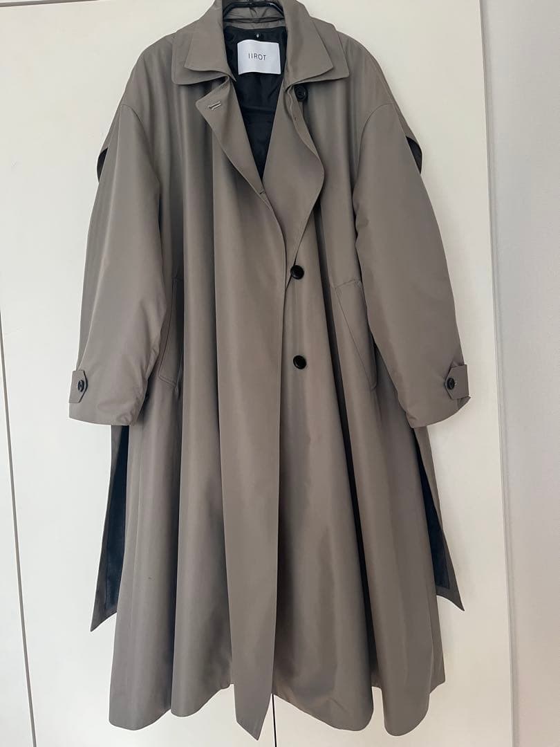 【25AW】IIROT オーバーサイズトレンチコート