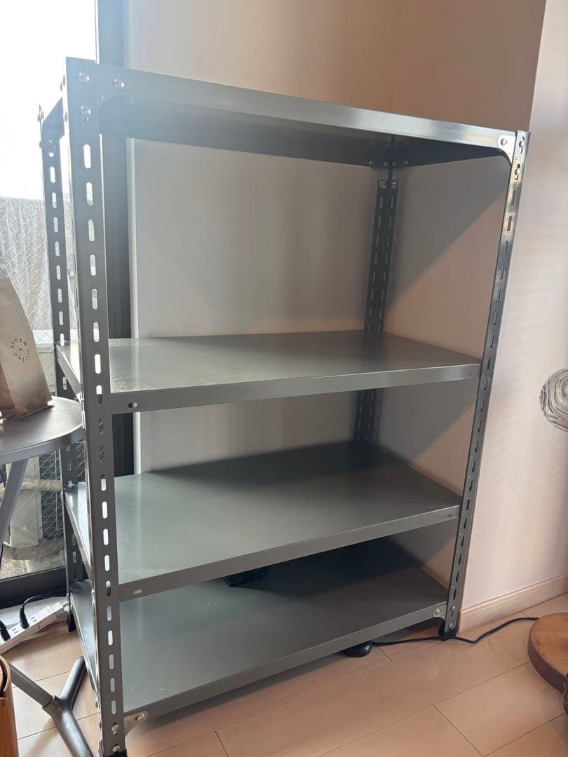 d&department 工業用スチールシェルフ　グレー