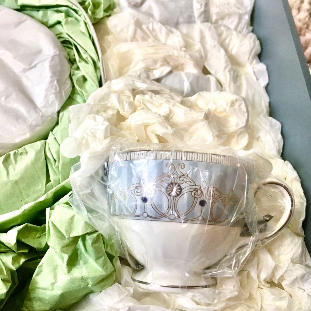  ウェッジウッド　アレクサンドラ　ブルー　新品未使用