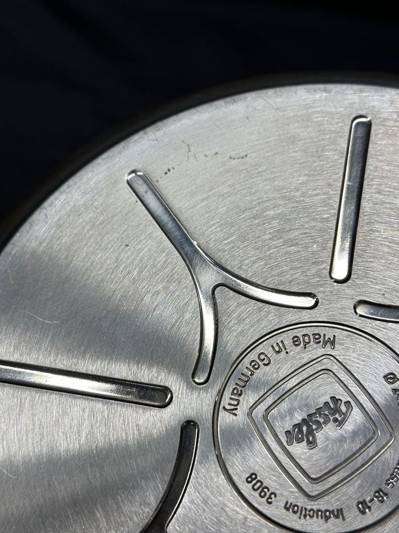 【USED美品】Fissler フィスラー 18-10 フライパン　24cm