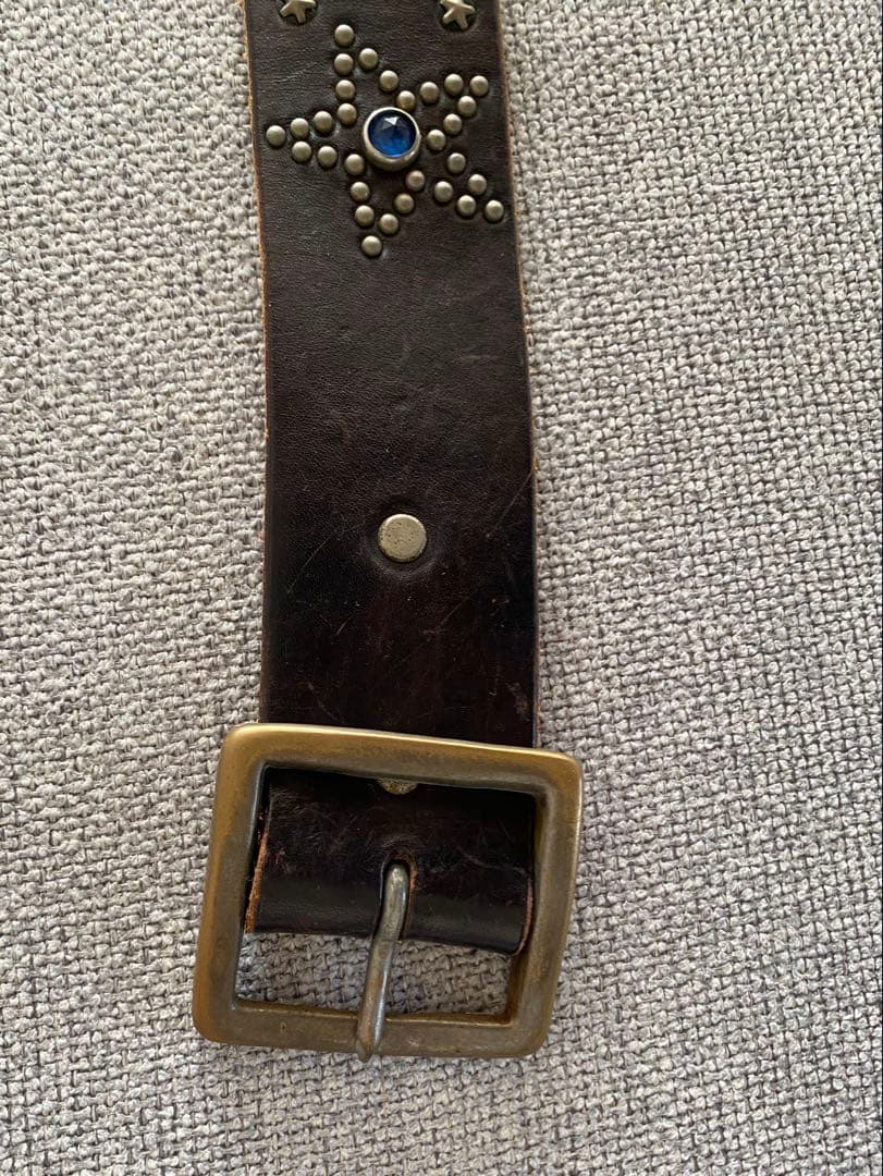 HTC スタッズベルト 【ロンドン】　SOLID BRASS 32インチ